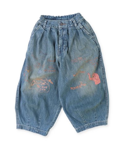 デニムダンガリー DENIM DUNGAREE 8oz Denim Scribb