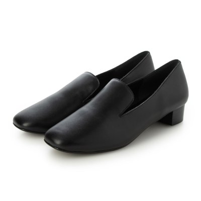 ヒップス HIPS 【本革】甲深スリッポンパンプス