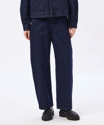 カーブストレートデニムパンツ