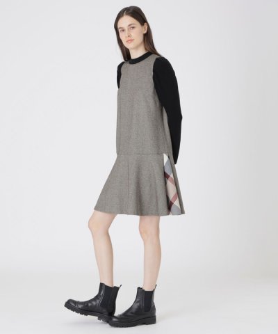 ツイードドッキングドレス