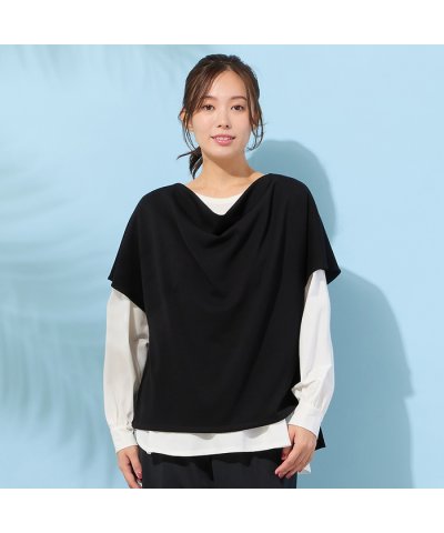 ピサーノ PISANO 【手洗いOK・接触冷感・UVカット】フレンチスリーブ・ド