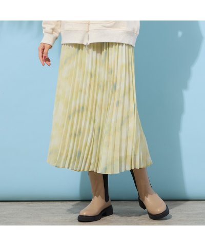 ピサーノ PISANO アコーディオンプリーツ・シフォンスカート