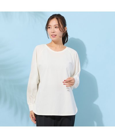 ピサーノ PISANO 【手洗いOK】ラグランスリーブカットソー