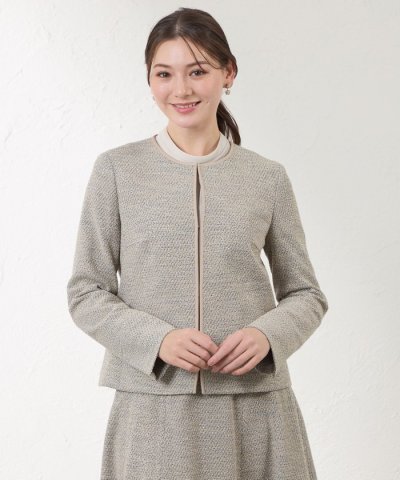 インレイツイードジャケット