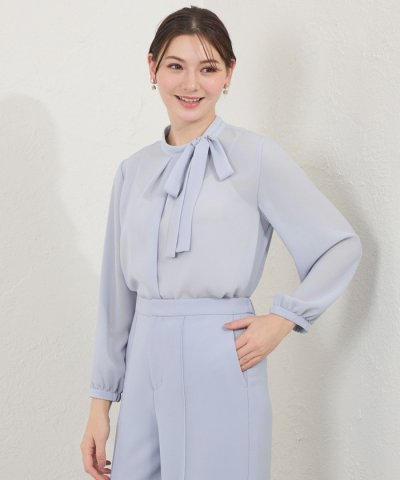 2WAYカルゼボウタイブラウス