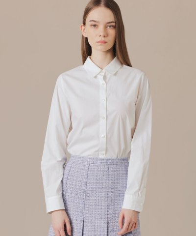 【The Essential Collection】コットンブロードシャツ