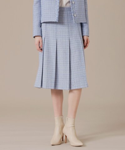 ツイードタックスカート