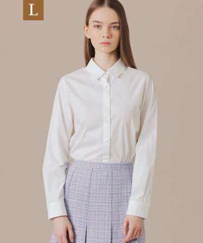 【L】【The Essential Collection】コットンブロードシャツ