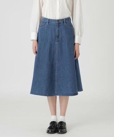 【BLUE LABEL DENIM】フレアスカート
