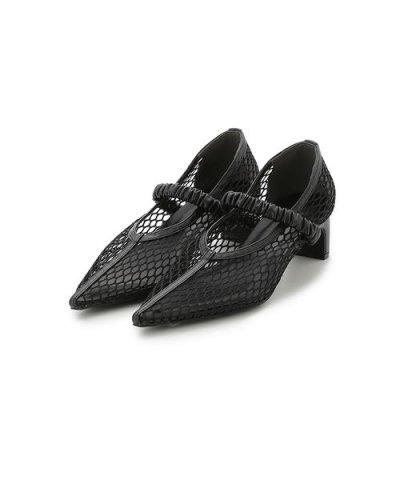 ポインテッドトゥメッシュサンダル