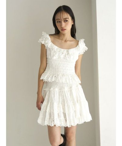 コットンフリルスカショーパン