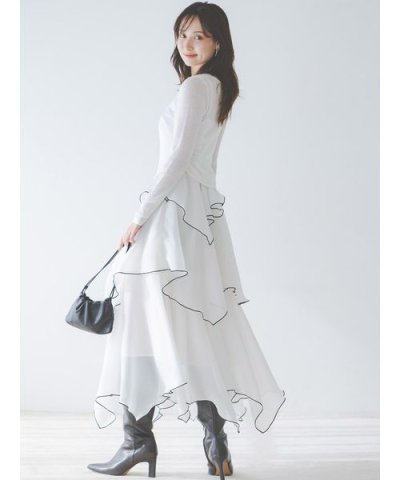 シアーイレヘムニットコンビワンピース