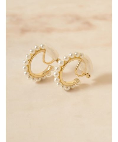 パールビーズバリエイヤリング