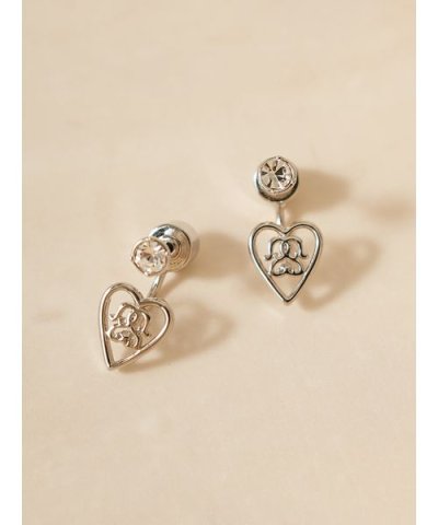 ハートキャッチストーンピアス