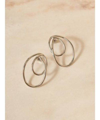 ダブルラインフープピアス