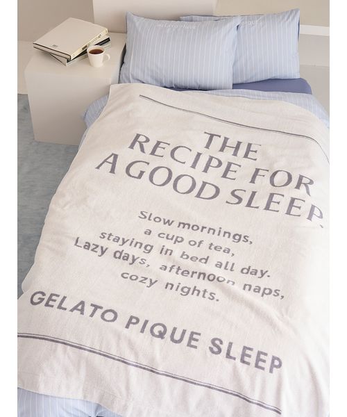 Sleep】ロゴデザイン今治タオルケット(508696538)｜阪急百貨店公式通販
