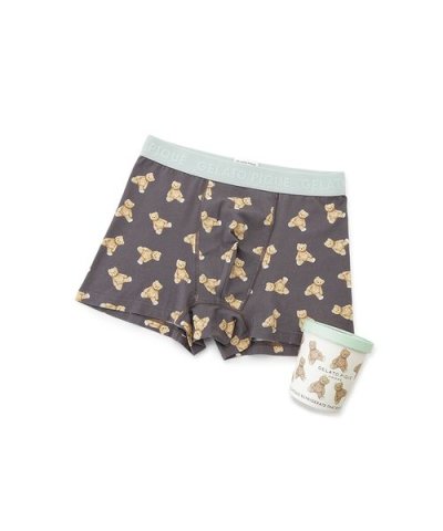 【HOMME】ベア柄ボクサーパンツ