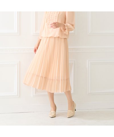 ローズティアラ RoseTiara 【セットアップ対応】プリーツフレアスカート