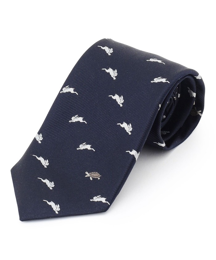 JOKE TIE COLLECTION】兎と亀 ネクタイ(508697605)｜HANKYU MEN'S