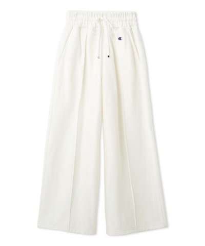 【FRAY I.D｜Champion】リバースウィーブタックワイドパンツ