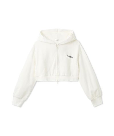 【FRAY I.D｜Champion】リバースウィーブショートフーディ