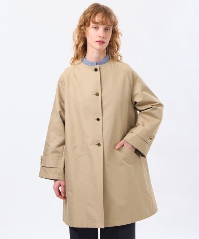 【WELBURY NO COLLAR(ウェルベリーノーカラー)】ダブルクロス製