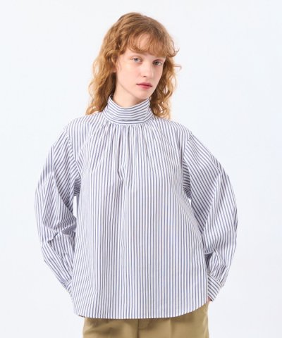 THOMAS MAISON ロールカラーブラウス