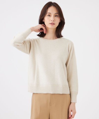 【ウォッシャブル】SPANGLE KNITプルオーバー