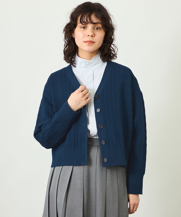 ！【ぽちりつ】！Mackintosh philosophy セーターセット MACKINTOSH PHILOSOPHY WOMEN |クレリックカラーニット新作