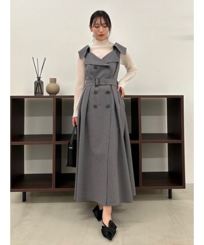 トレンチディテールワンピース