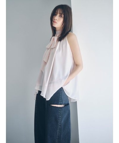 【00サイズあり】カットアウトバレルデニムパンツ