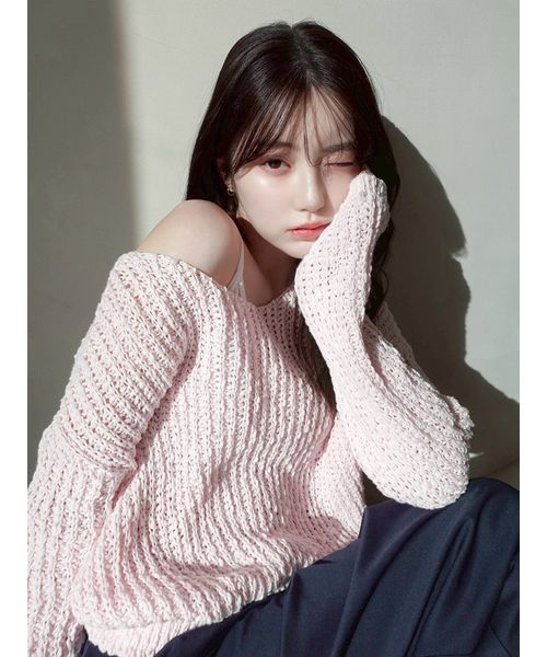 ピンク系｜ニット・セーター｜FRAY I.D(フレイ アイディー)｜阪急