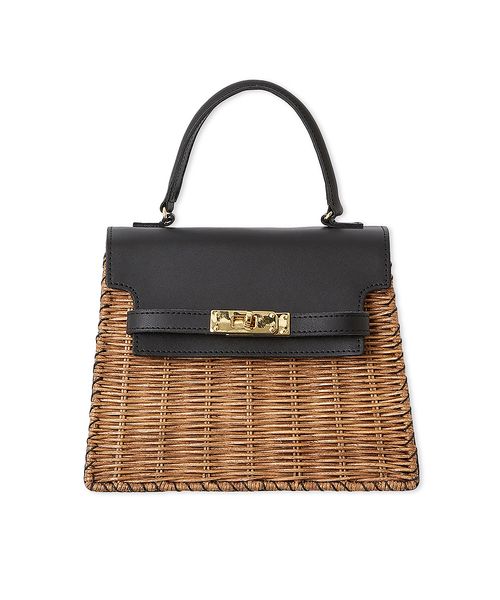 BAGMATI】ラタンレザートップハンドルバッグ(508698223)｜阪急百貨店