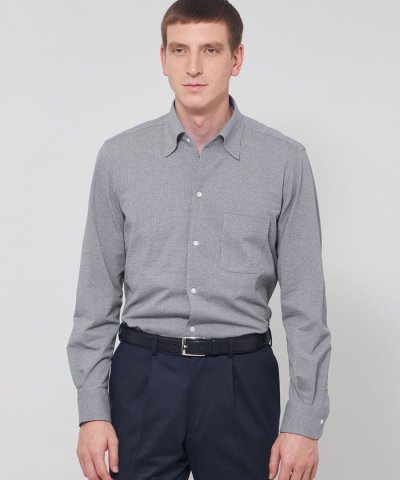 【FLEX JERSEY】カラミジャージーワンピースカラーシャツ