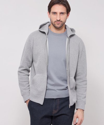 ムリネダンボールジップパーカ