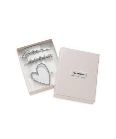 LOVEサインヘアピンセット（BOX入り）