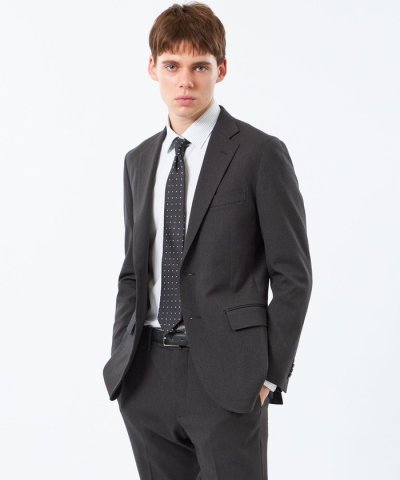 トロッター エクストラソリッドジャケット ウール調ドビー