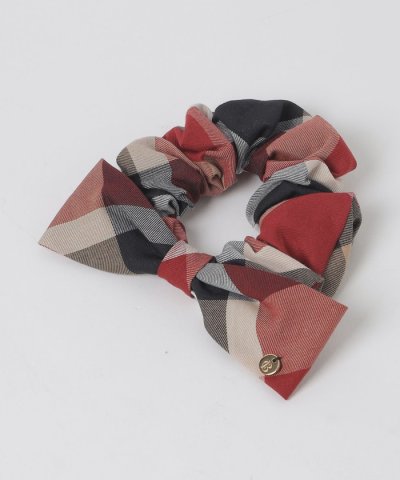 クレストブリッジチェックシュシュ