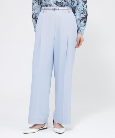 【ウォッシャブル/防しわ性】マット4wayストレッチ　パンツ