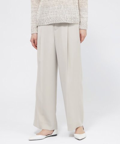 【ウォッシャブル】ダブルフェイスツイル　パンツ