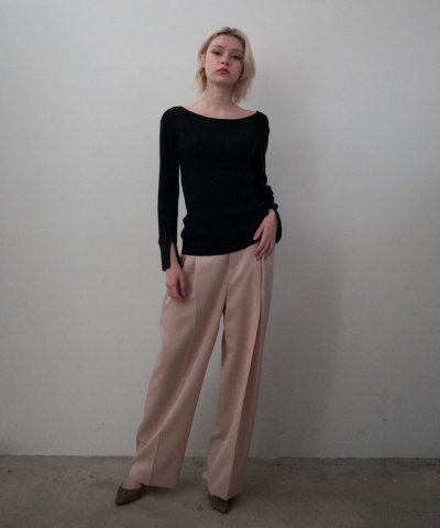 綿カシミヤインナートップ