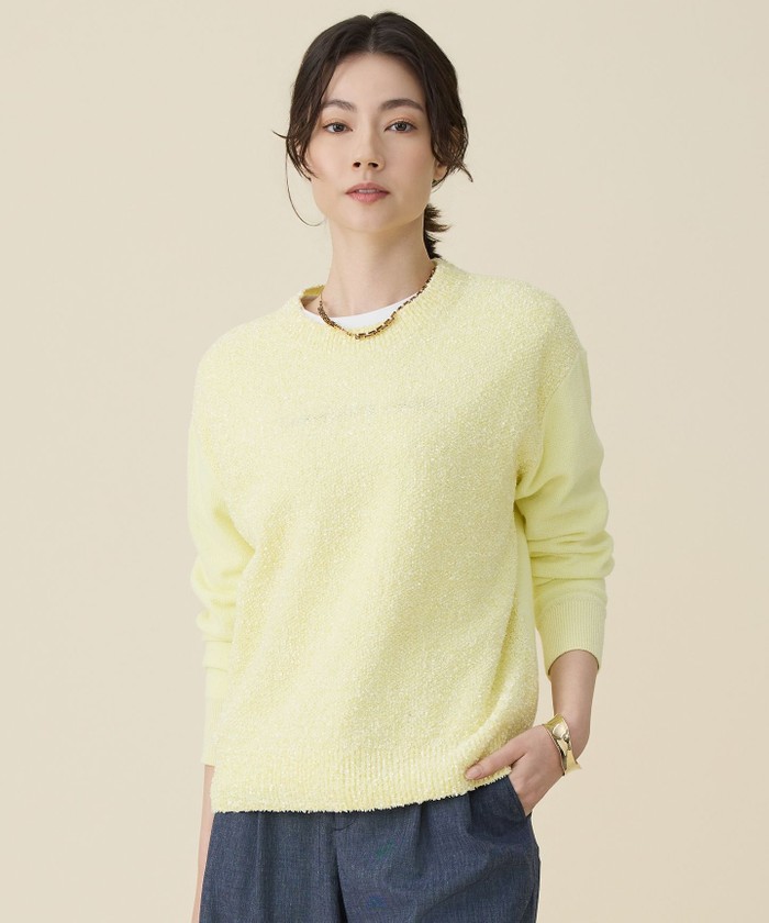 イエロー系｜ニット・セーター｜自由区 (Lサイズ)(ジユウクエル)｜阪急