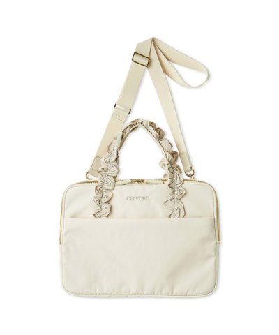 13インチ対応フリルラメ刺繍PCバッグ