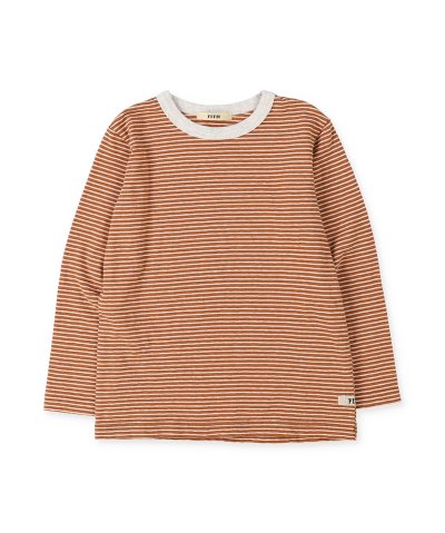 フィス FITH Recycled Cotton Striped Long Sl