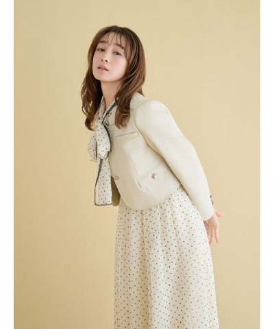 レザーライクショートジャケット