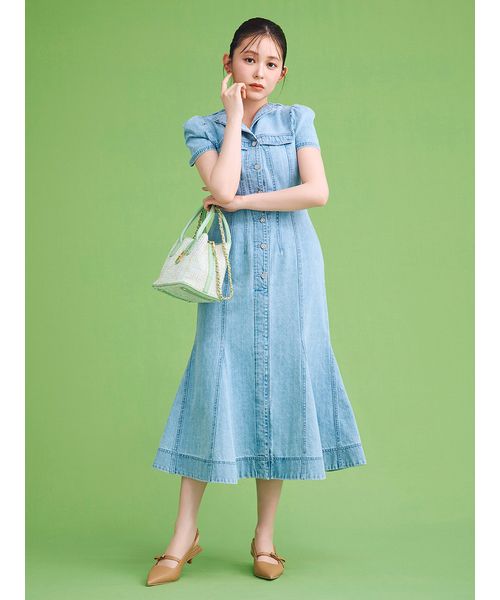 マーメイドデニムワンピース(508707532)｜阪急百貨店公式通販サイト