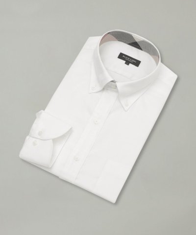 ハーフスケールシャドークレストブリッジチェックボタンダウンシャツ