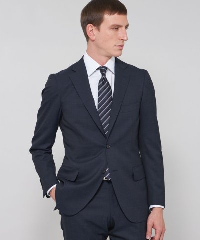 【NEW BRIDGE】【NEW BRIDGE】Super110's ピンドット