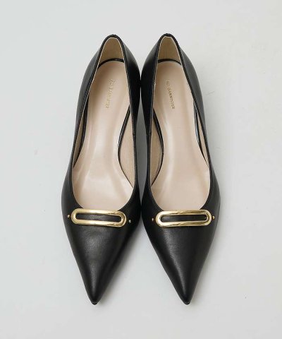 メタルモチーフパンプス