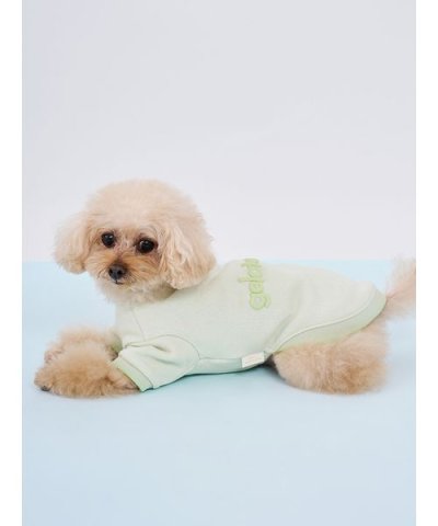 【CAT&DOG】ロゴプリント裏毛プルオーバー